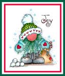 Santa Gnome Card